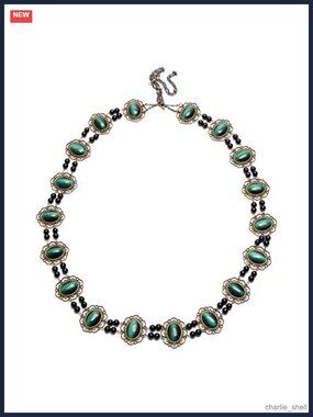 Handmade Tudor Chain Collar Necklace Renaissance Costume 43in